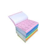 Ticket Book-Square Counter Book-pink color